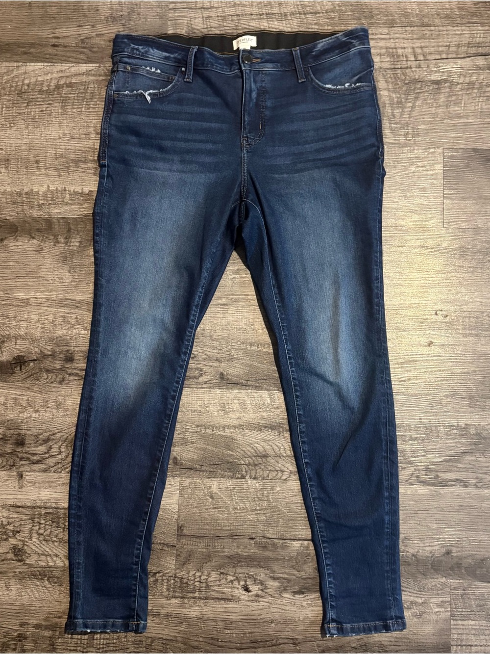 Maurices Everflex Jeans Women’s 18W Blue High Rise Super Skinny